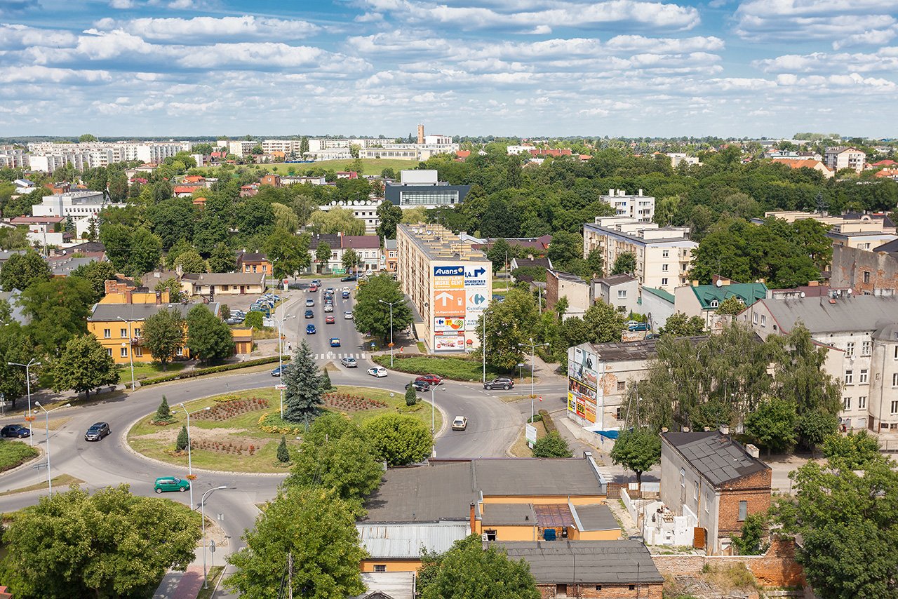 Panorama Kutna. Rondo 